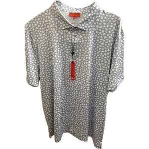 Redvanly Clyde Polo Men’s Size  Xxl Chatillon Polo Blue Short Sleeve Golf Stones